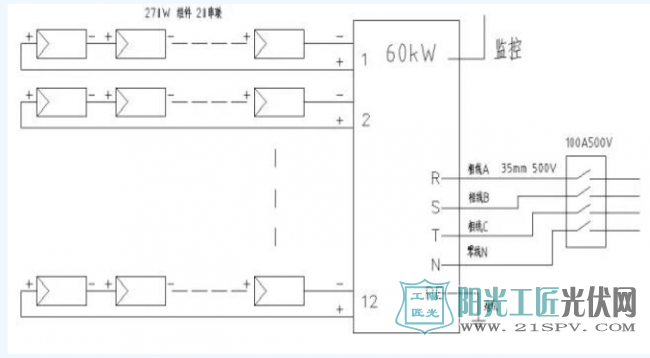 【实用】村级光伏扶贫电站典型设计方案